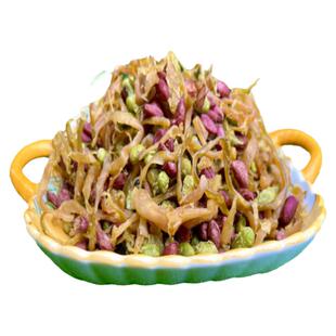 新品多味青豆笋丝花生临安农家特产即食笋花生豆零食袋装500g包邮