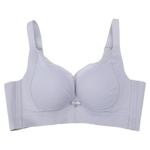 安琪儿内衣女无钢圈中厚聚拢收副乳调整型无痕光面文胸罩2732B杯