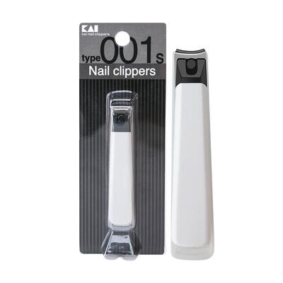 kai/贝印进口防飞溅指甲剪指甲刀