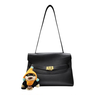 cocoarlene包包正品软皮大容量凯莉包时尚百搭洋气慵懒单肩斜挎包