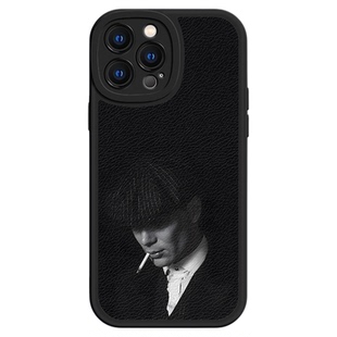 浴血黑帮适用苹果16promax手机壳小羊皮iPhone15新款14pro硅胶13美剧17壳12谢尔比11小众xr周边8plus个性7p男