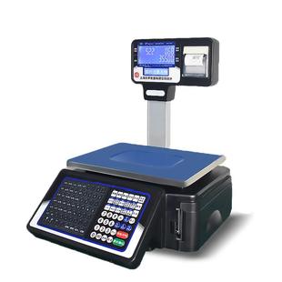 友声称重收银一体机水果店电子秤带打印超市标签打印商用条码秤