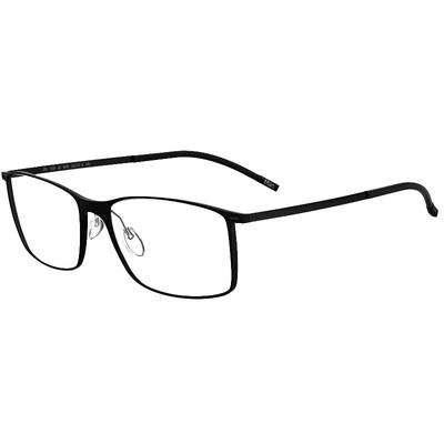 Silhouette眼镜架方形钛合金全框