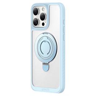 ANKER安克iPhone系列磁吸肤感固定支架手机壳指环360°旋转适用苹果16ProMax/iPhone15promax系列