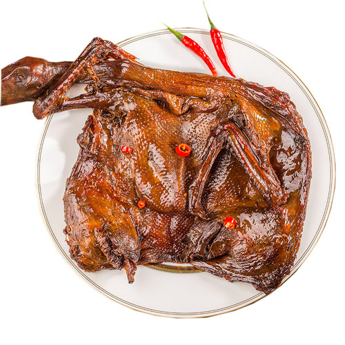 湖南特产常德柳叶湖酱板鸭香辣手撕全鸭真空包装零食小吃熟食休闲