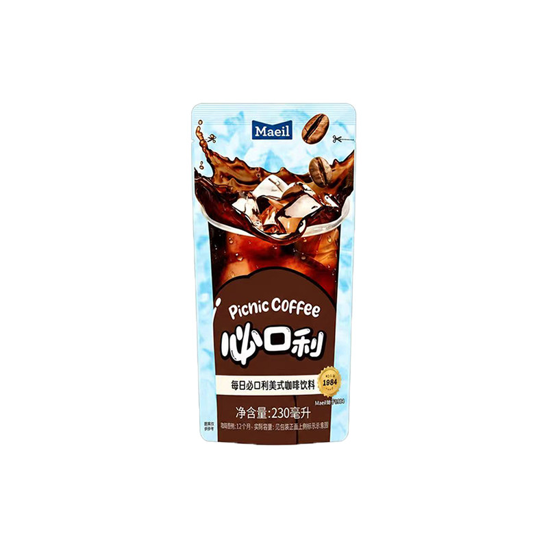 Maeil每日必口利美式咖啡230ml韩国进口饮料即饮袋装美式黑咖啡