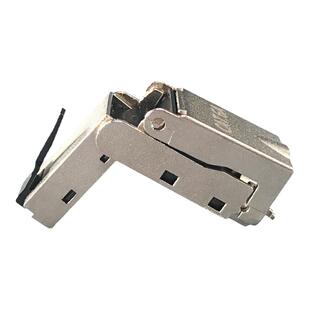 150度可弯折式免压水晶头超六类网线接口cat6a纯铜电脑宽带路由器