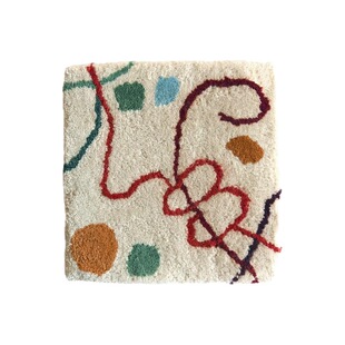 进口nanimarquina手工簇绒户外防水材质露台客厅卧室创意现代地毯