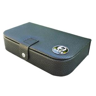 唢呐哨片盒皮面管子哨片盒子大容量乐器配件收纳盒可装长芯子