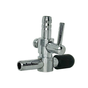 不锈钢阀门 鱼缸气管分配阀 分配器金属空气调节阀氧气CO2分流器