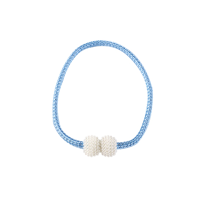 窗帘绑带一对装绳扣环饰床帘收纳