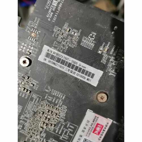 议价750ti显卡2g原装正常使用可维修