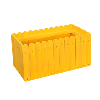 防腐木花箱种植箱户外庭院长方形实木花盆室外花坛专用阳台种菜盆