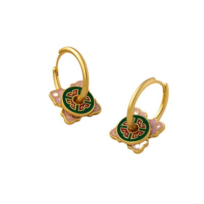 新中式一款多戴耳环原创