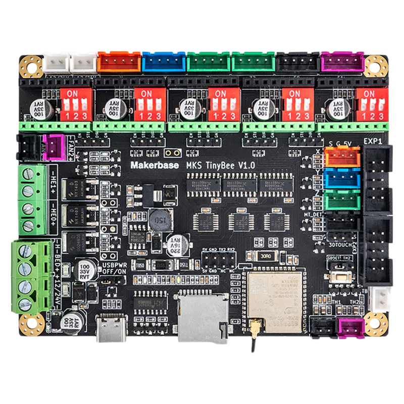 Twotrees 3D打印机控制板小蜜蜂主板MKS TinyBee V1.0 板载ESP32 集成wifi模块 手机app控制Mini12684