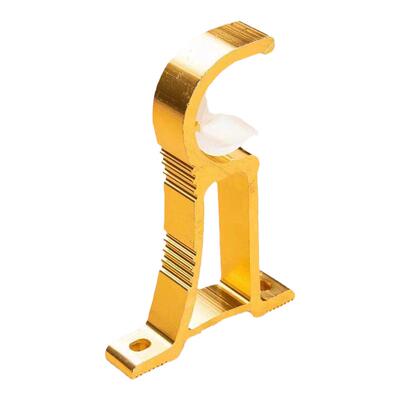 罗马杆托架窗帘杆支架加厚铝合金