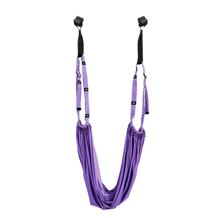 空中瑜伽吊绳家用瑜伽一字马倒立神器下腰训练器材挂门伸展弹力带