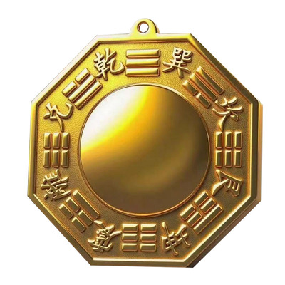 纯铜八卦镜八卦凸镜铜镜太极镜