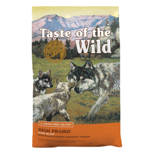 【下单送试吃】荒野盛宴美版 烤野牛烤鹿肉狗粮 幼成犬粮12.7kg