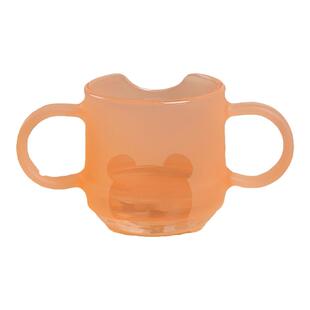 haakaa婴儿学饮杯硅胶儿童家用饮水直饮杯子宝宝喝水杯双耳敞口杯