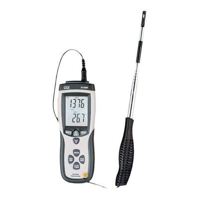 CEM华盛昌DT-8880热敏式风速仪空调通风管道风速风量风温度测量表