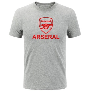 Arsenal枪手阿森纳足球训练服短袖球迷周边T恤男士纯棉阿仙奴半袖