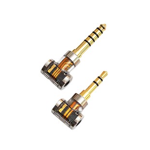 DDHiFi滴滴DJ35AG耳机转接头DJ44B弯插2.5平衡母转3.5单端4.4mm公