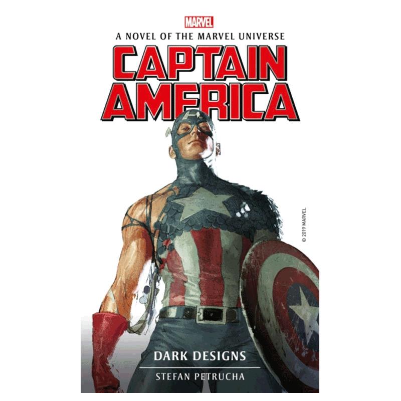 漫威小说:美国队长:黑暗构想 marvel novels - captain america: dark designs 原版英文小说 纯进口 纯全英文正版英语书籍
