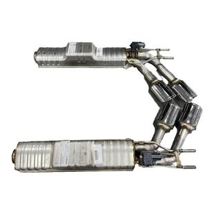 奔驰大G350G63G500改装巴博斯AMG带阀门声浪AK天蝎模拟排气管尾喉