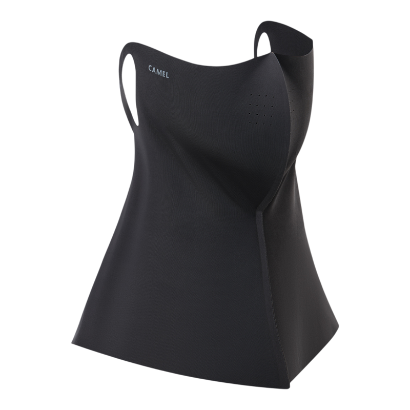 骆驼无痕防晒面罩upf50+防紫外线夏女玻尿酸冰丝凉感透气防晒口罩