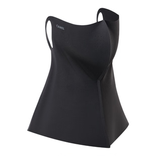 骆驼7A抗菌防晒面罩upf50+防紫外线夏季女玻尿酸冰丝凉感防晒口罩