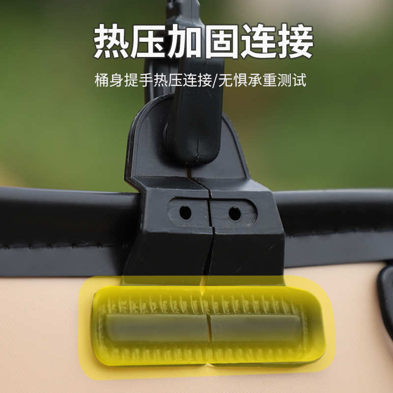 打水桶多功能可折叠装鱼桶户外鱼箱活鱼桶路亚野钓鱼护便洗手提桶