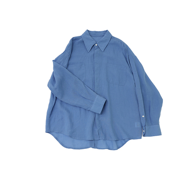 小小大星球莱赛尔半透轻薄衬衫