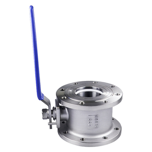 Q71F-16P 304不锈钢/铸钢薄型球阀/意大利式超薄型手动对夹球阀