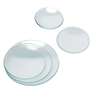 实验室玻璃表面皿圆形玻璃片烧杯盖玻璃蒸发皿圆皿透明结晶皿