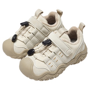 MQD马骑顿户外登山鞋2026冬新款徒步鞋男女童加绒保暖防滑运动鞋