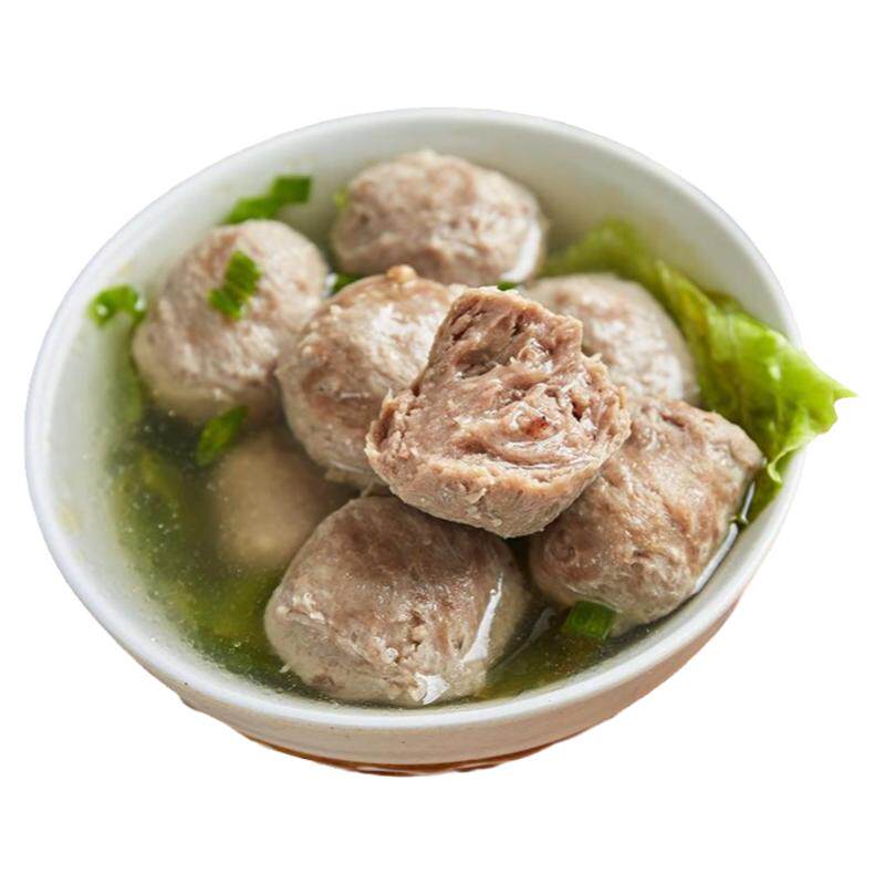 正品千年记手打牛筋丸潮汕牛丸汕头牛肉丸包装火锅肉串麻辣烫食材