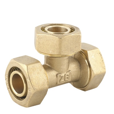 全铜黄铜铝塑管接头厂家冲量