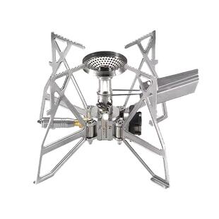 柯曼蝴蝶炉卡式气炉自带点火器配收纳包野餐烧水炉具户外稳压炉头