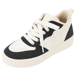 Pansy2025年秋冬季新款盼喜日本女鞋复古轻拼色高帮厚底休闲板鞋