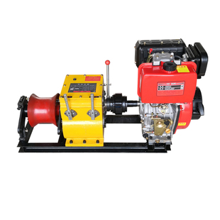 3吨5吨8T机动绞磨机电缆牵引机汽油/柴油/电动绞磨电力施工