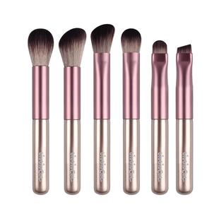 biubiucat一只迷你化妆刷套装细节卧蚕眉刷便携刀锋眼线刷眼影刷