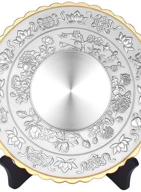 皇家雪兰莪摆件纪念盘纯手工定制