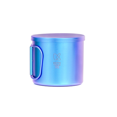 KEITH铠斯CC炫彩纯钛水杯轻量