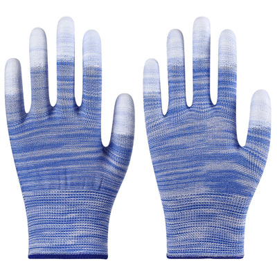 PU涂胶手套尼龙涂掌涂指劳保涂层