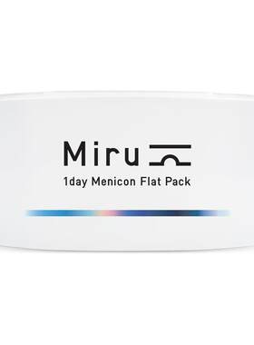 【直播专享】Miru米如隐形眼镜日抛30片*3近视一次性透明片轻薄