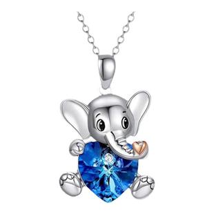 儿童水晶项链新款天使翅膀小众设计时尚百搭锁骨链送女孩生日礼物