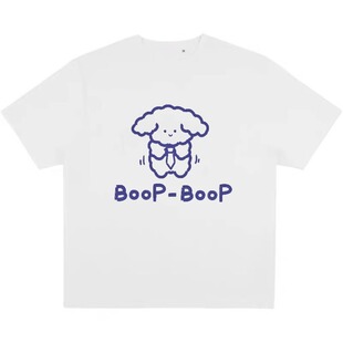 梨屋pearhouse 原创设计泡泡袖花边领法式少女衬衫短袖纯色