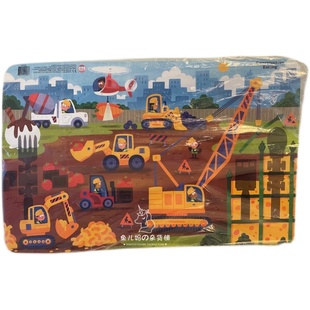 美国制constructive eating儿童餐具餐盘工程车恐龙叉勺6月+