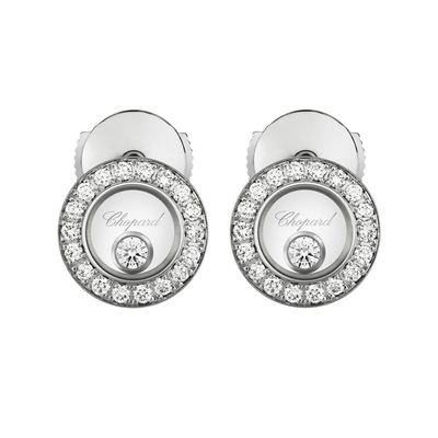 萧邦快乐钻石耳钉女款